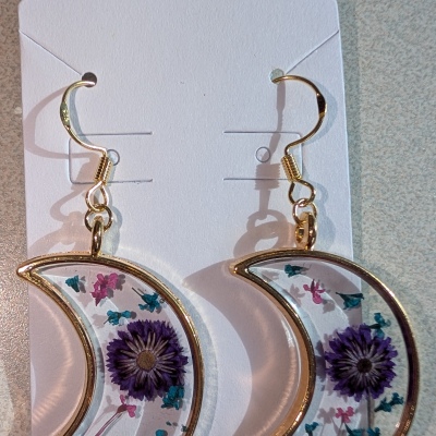 Gold Moons w/ purple