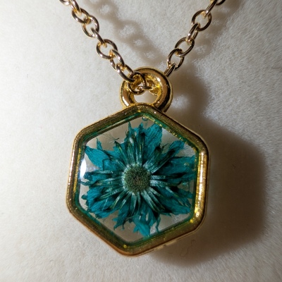 Small Gold and Turquoise